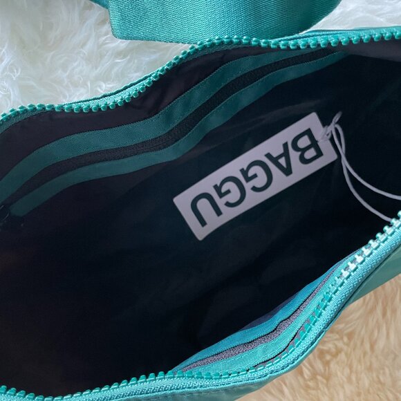 NWT Baggu Crescent Bag Medium - Cypress - Picture 3 of 9